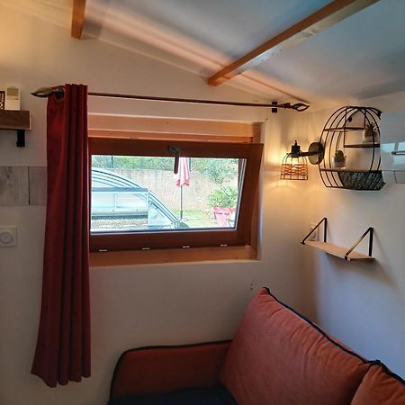 Chalet Charmant Avec Piscine Mercuer Kültér fotó
